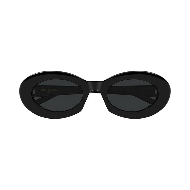 Saint Laurent Oval Sunglasses 'Black'