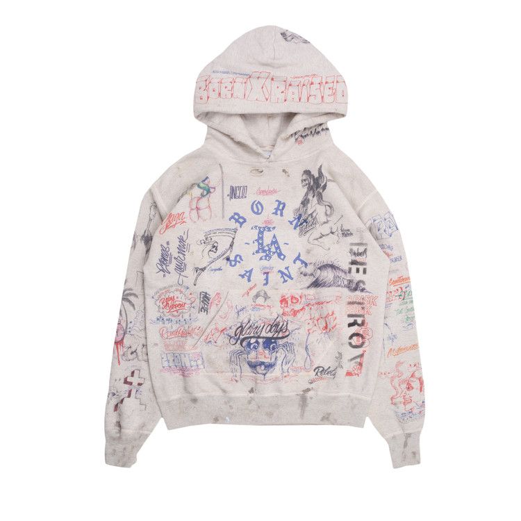 SAINT Mxxxxxx LA Hoodie 'Grey'