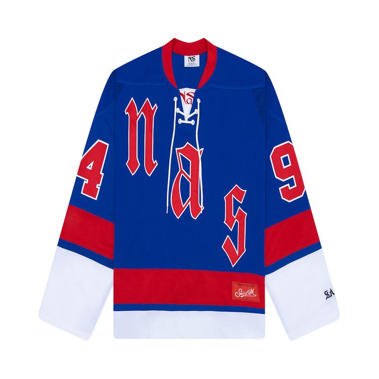 SAINT Mxxxxxx x Nas Illmatic 94 Game Shirt 'Blue'