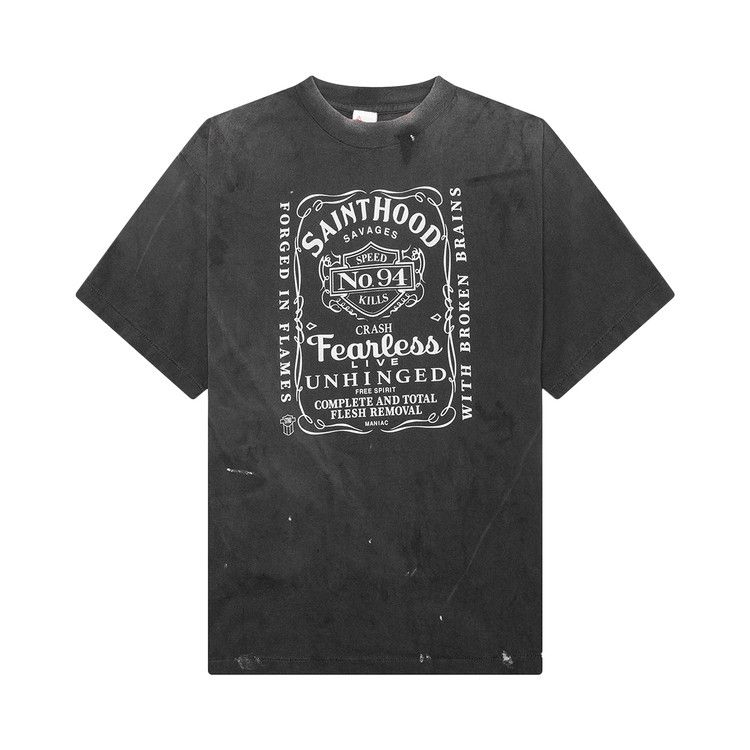 SAINT Mxxxxxx x Neighborhood Fearless Tee 'Black'
