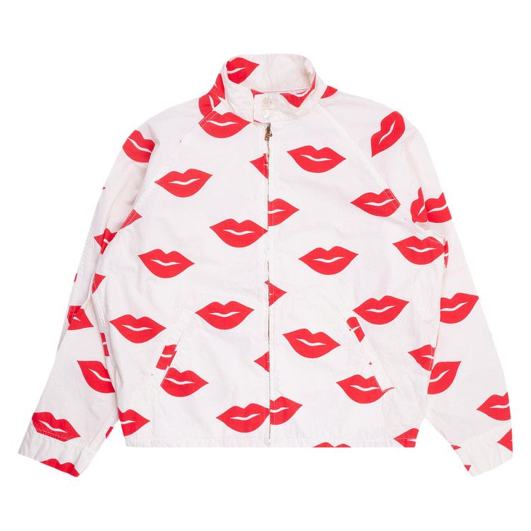 SAINT Mxxxxxx Lips Printed Jacket 'White'