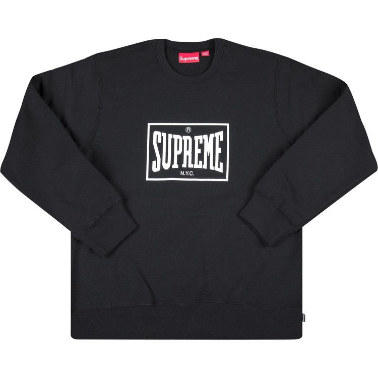 Supreme Warm Up Crewneck 'Black'