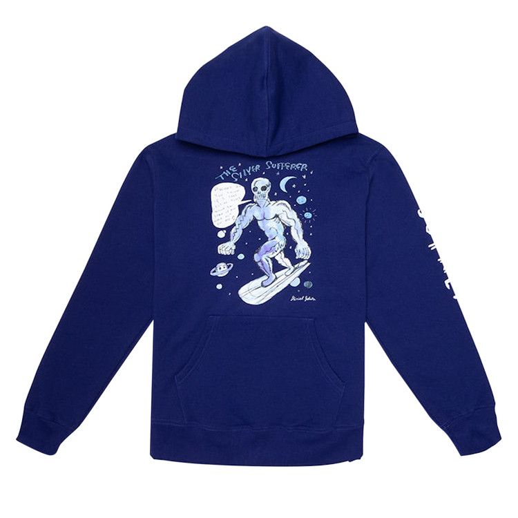 Supreme x Daniel Johnston Hooded Sweatshirt 'Dark Royal'