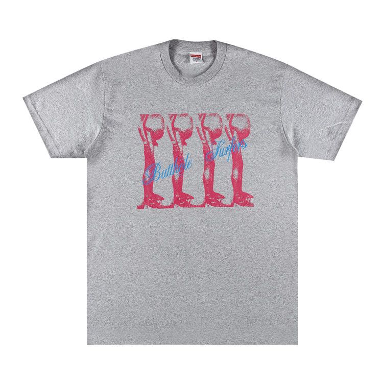 Supreme x Butthole Surfers Tee 'Heather Grey'