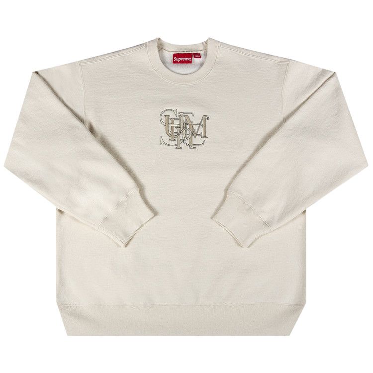 Supreme Overlap Crewneck 'Natural'