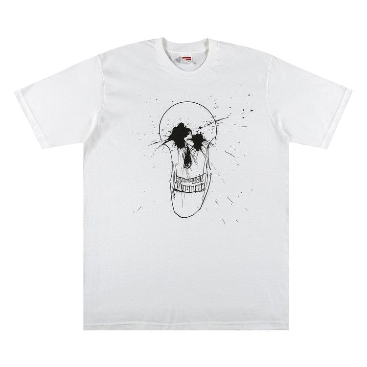Supreme Ralph Steadman Skull Tee 'White'