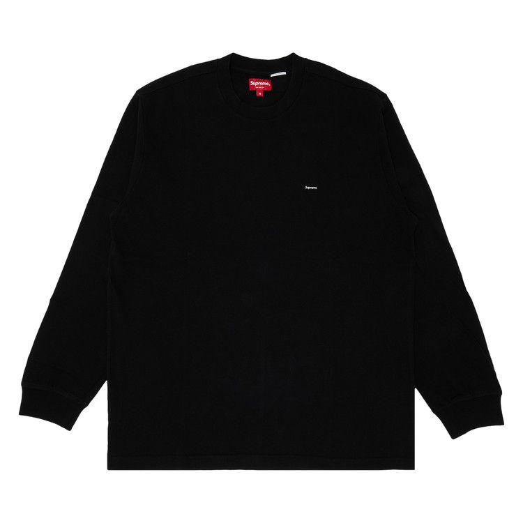 Supreme Small Box Long-Sleeve Tee 'Black'