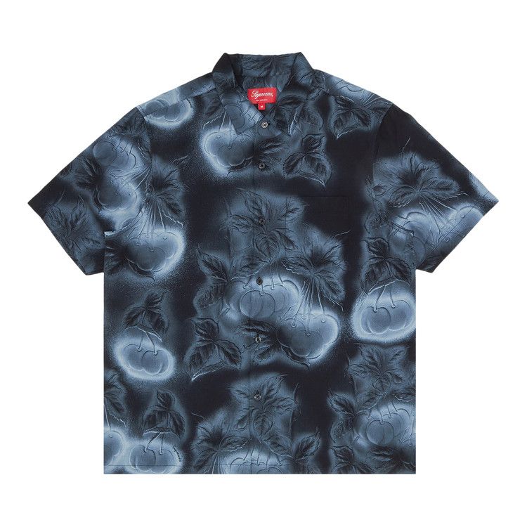 Supreme Cherries Short-Sleeve Shirt 'Black'