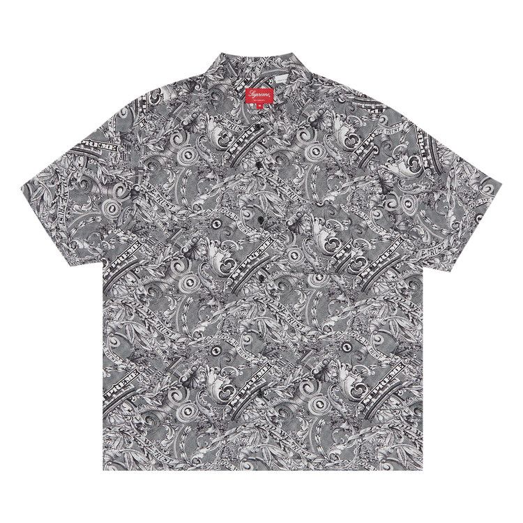 Supreme Dollar Short-Sleeve Shirt 'Black'