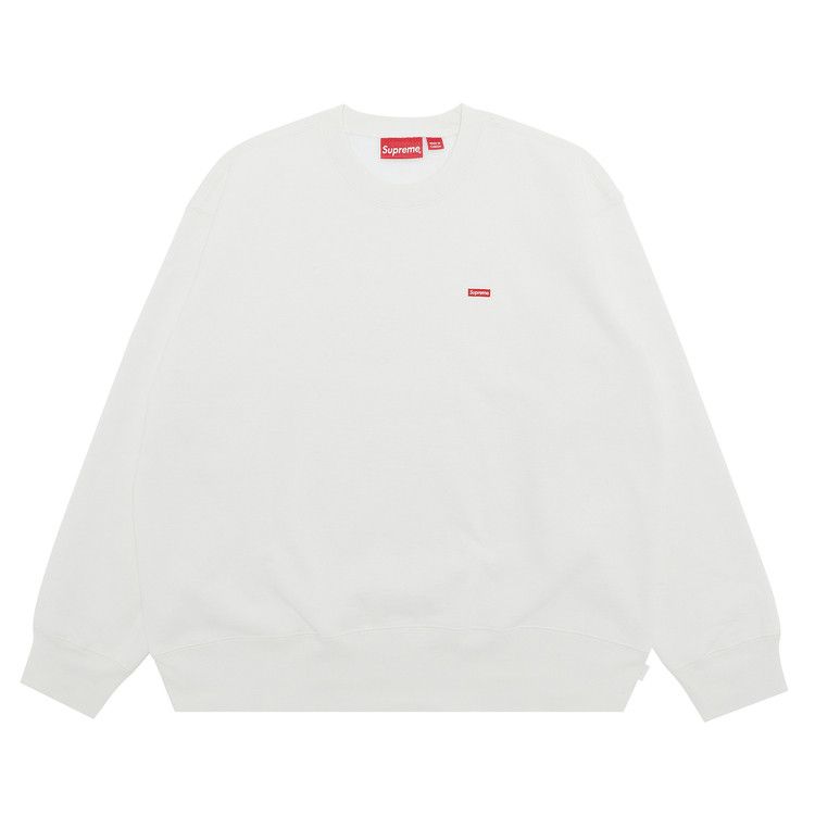 Supreme Small Box Crewneck 'White'