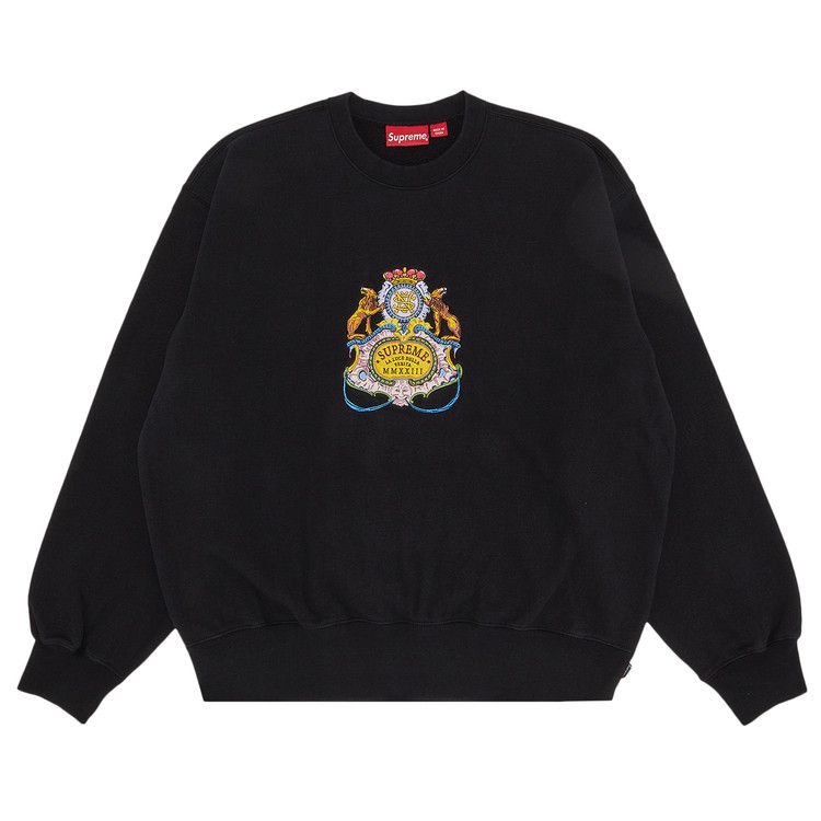 Supreme Crest Crewneck 'Black'
