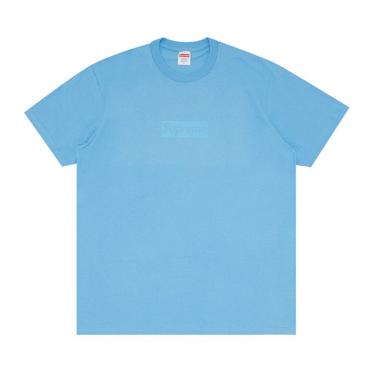Supreme Tonal Box Logo Tee 'Bright Blue'
