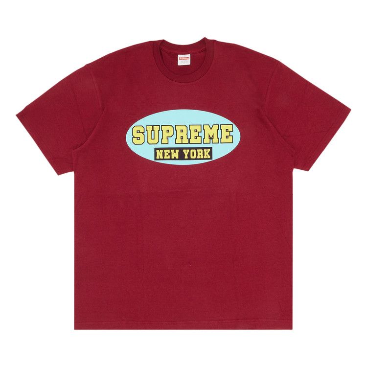 Supreme New York Tee 'Cardinal'
