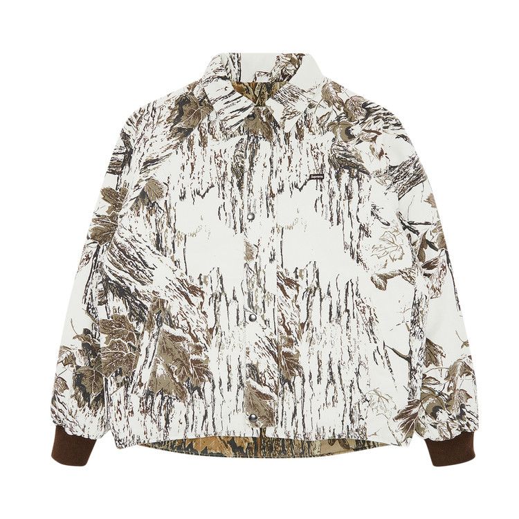 Supreme x RealTree Reversible Quilted Work Jacket 'Snow Camo'