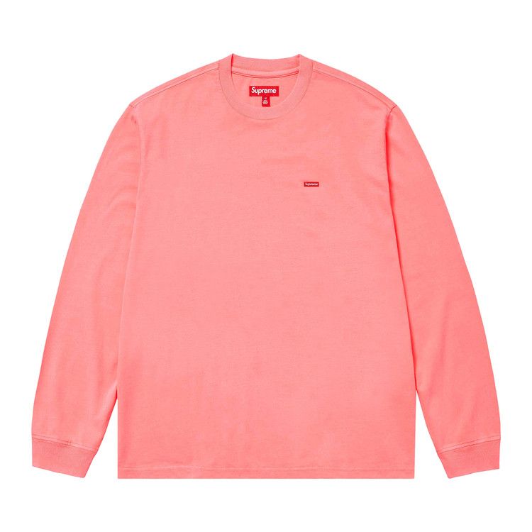 Supreme Small Box Long-Sleeve Tee 'Bright Orange'