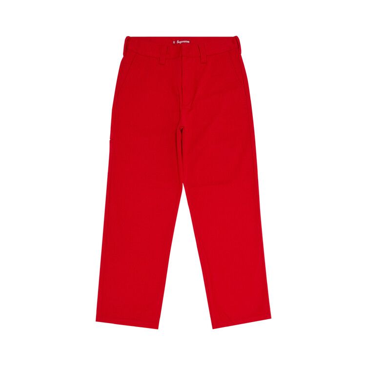 Supreme Work Pant 'Bright Red'