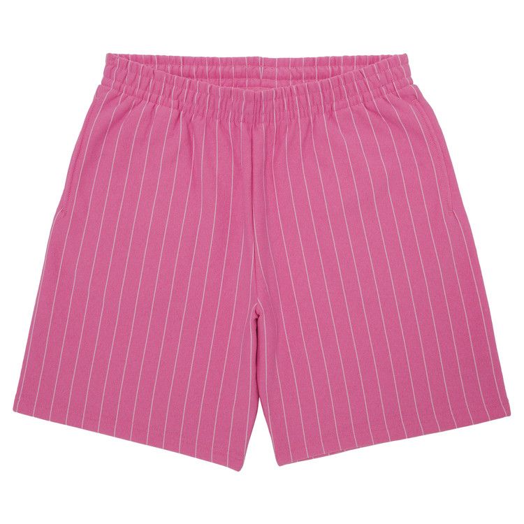 Supreme Pinstripe Sweatshort 'Pink'
