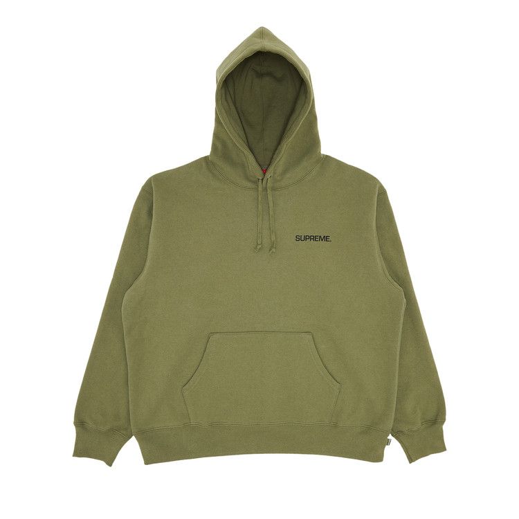 Supreme Immortal Hooded Sweatshirt 'Light Olive'