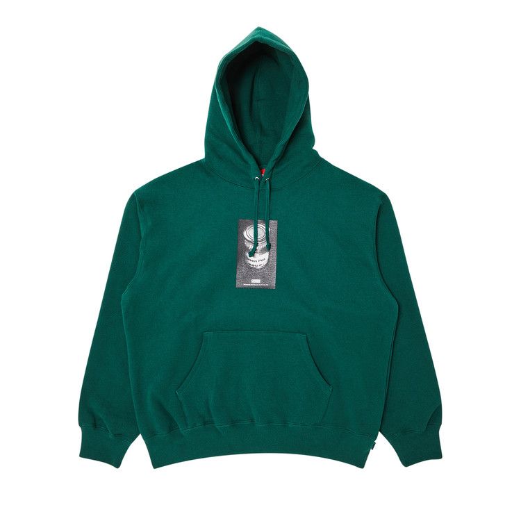 Supreme Soup Can Hooded Sweatshirt 'Dark Green'