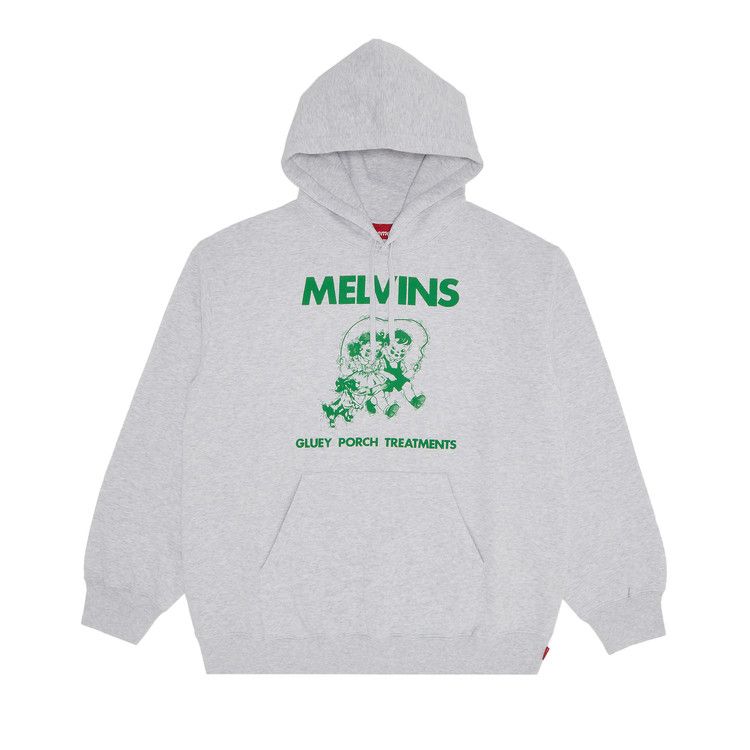 Supreme x Melvins Hooded Sweatshirt 'Ash Grey'