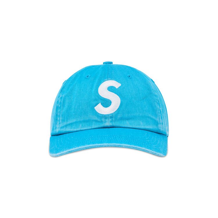 Supreme Pigment Coated S Logo 6 Panel 'Bright Blue'