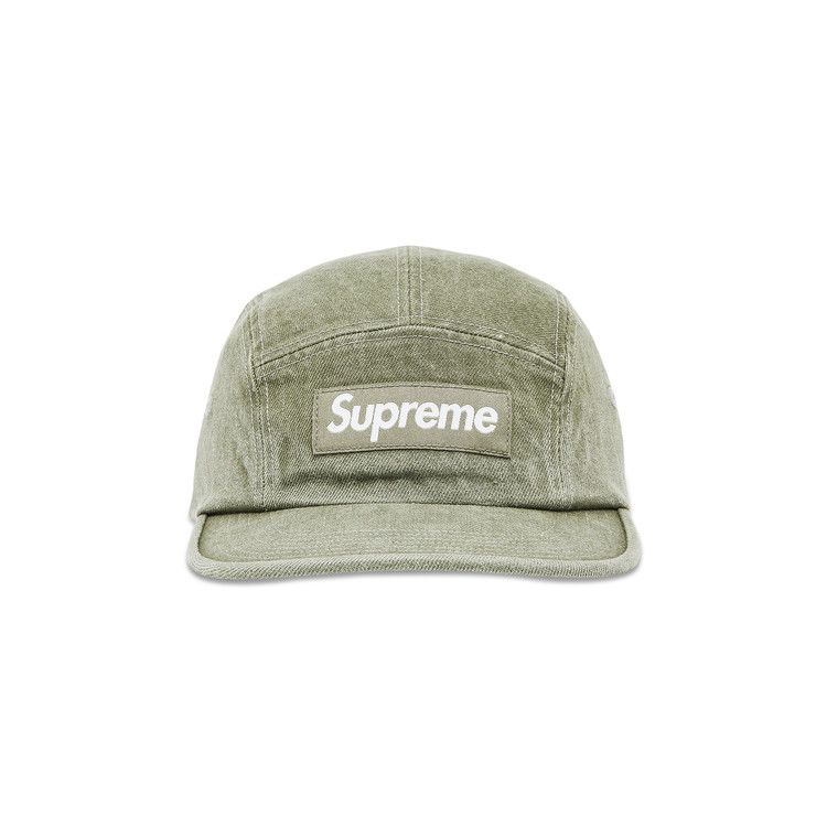 Supreme Denim Camp Cap 'Olive'