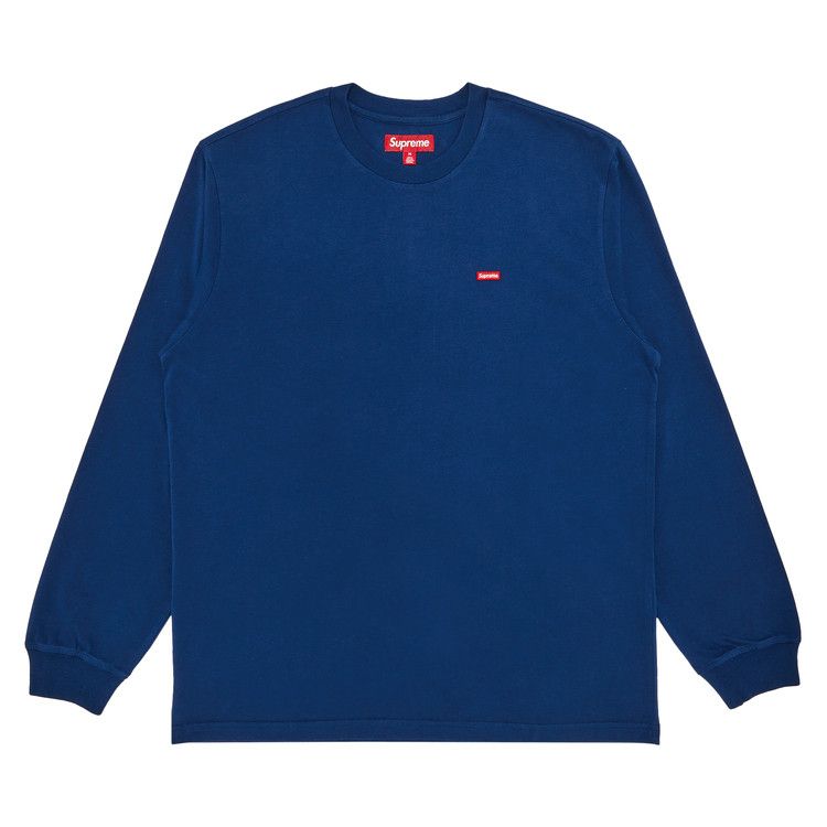 Supreme Small Box Long-Sleeve Tee 'Dark Royal'