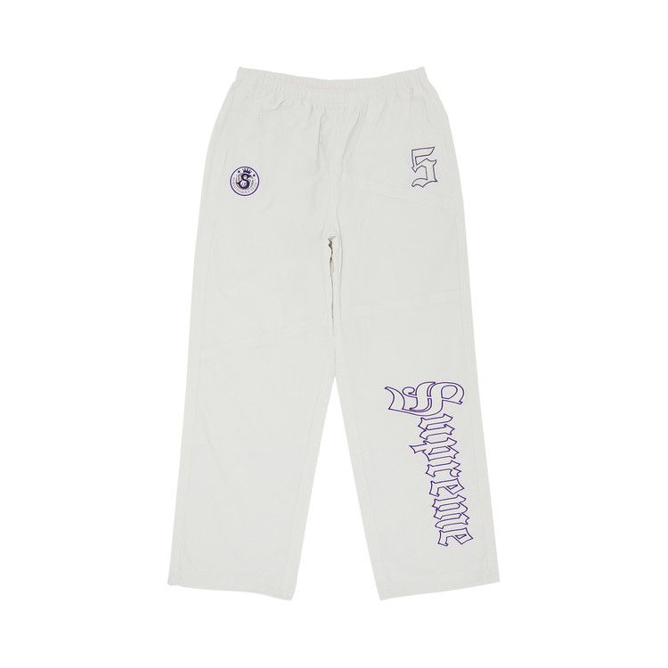 Supreme Old English Track Pant 'White'