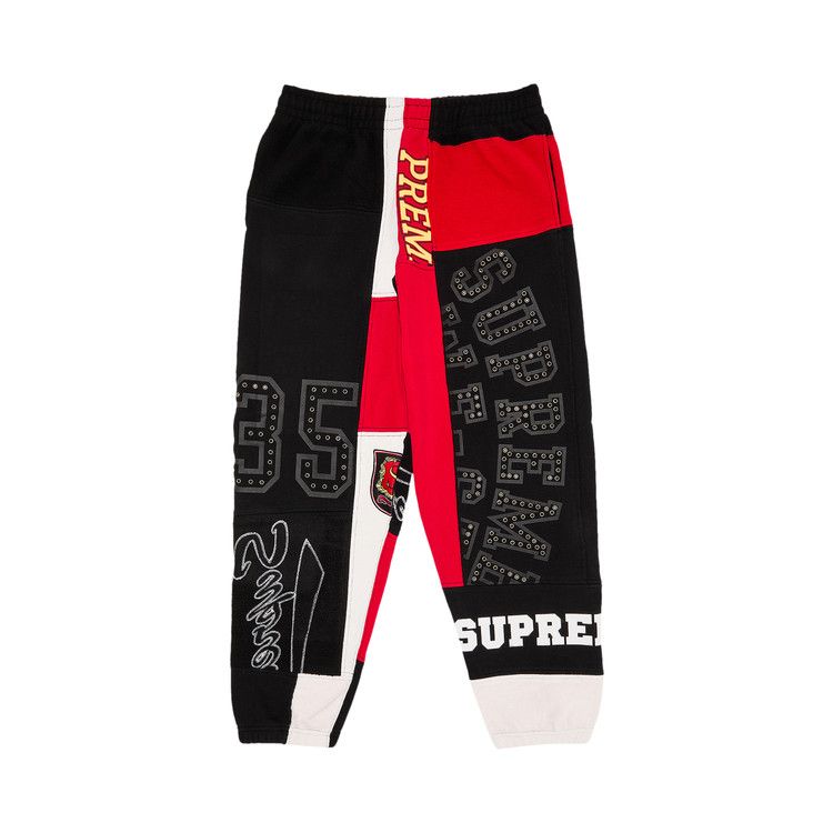 Supreme Patchwork Sweatpant 'Black'