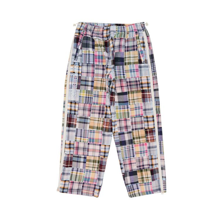 Supreme x Goodenough Patchwork Madras Full Zip Track Pant 'Multicolor'