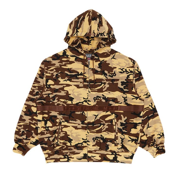 Supreme x Martithé + François Girbaud Zip Up Hooded Sweatshirt 'Camo'
