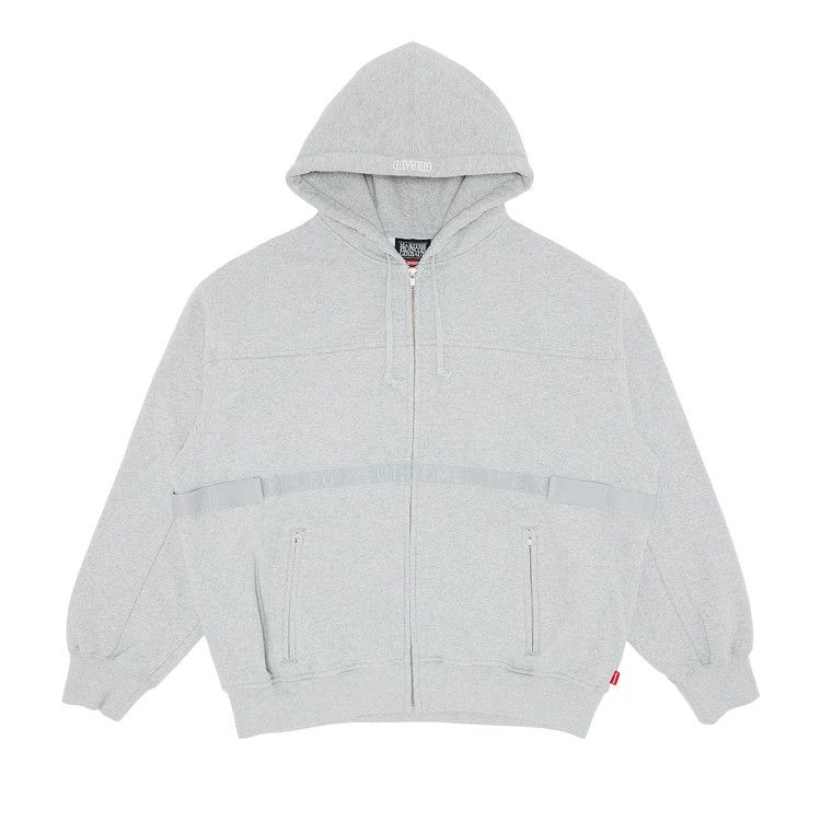 Supreme x Martithé + François Girbaud Zip Up Hooded Sweatshirt 'Heather Grey'