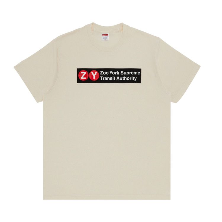 Supreme x Zoo York Transit Tee 'Natural'