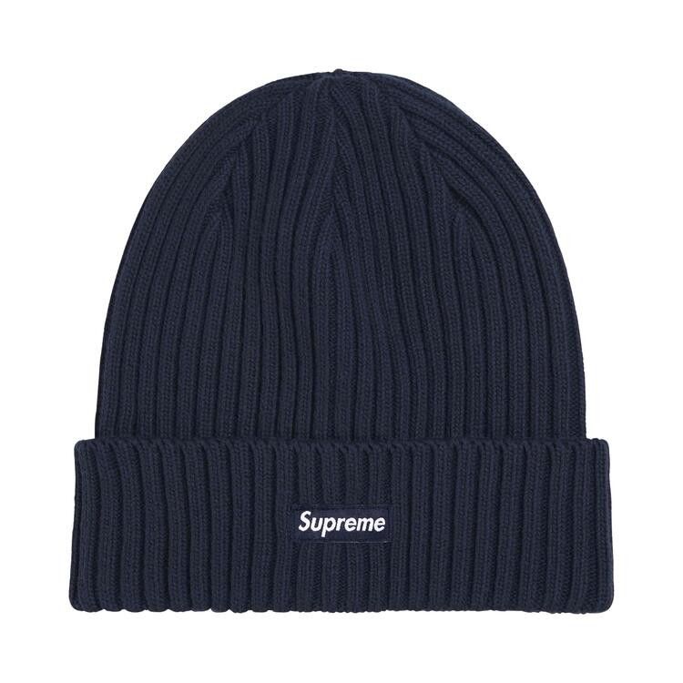 Supreme Overdyed Beanie 'Navy'