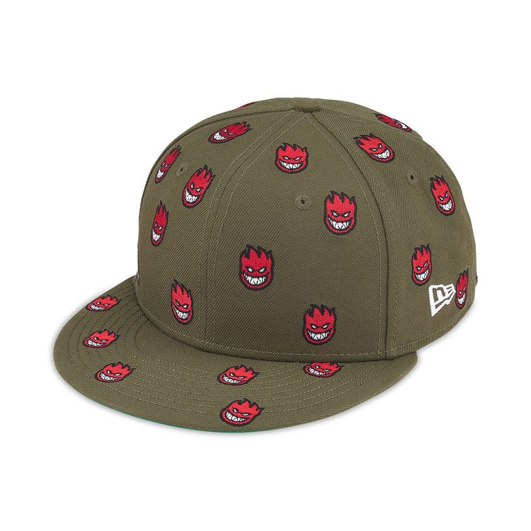 Supreme x Spitfire New Era 'Olive'