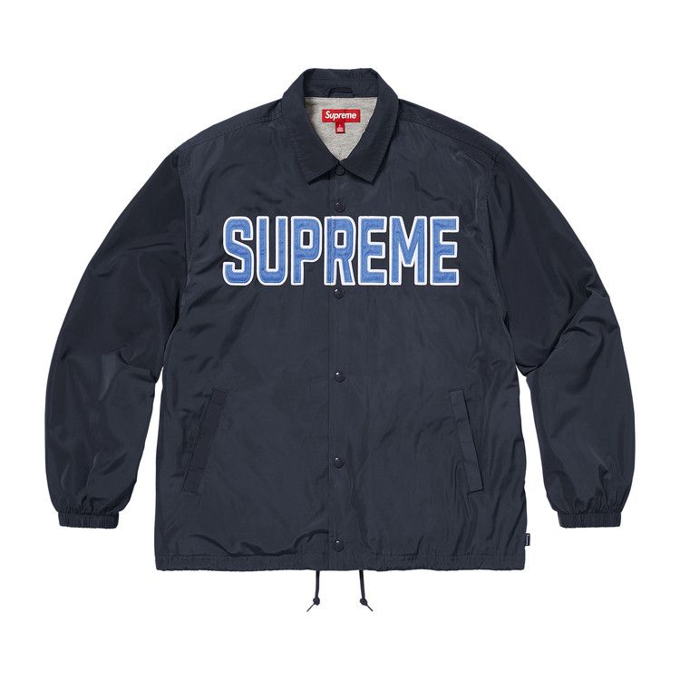 Supreme Spellout Coaches Jacket 'Navy'