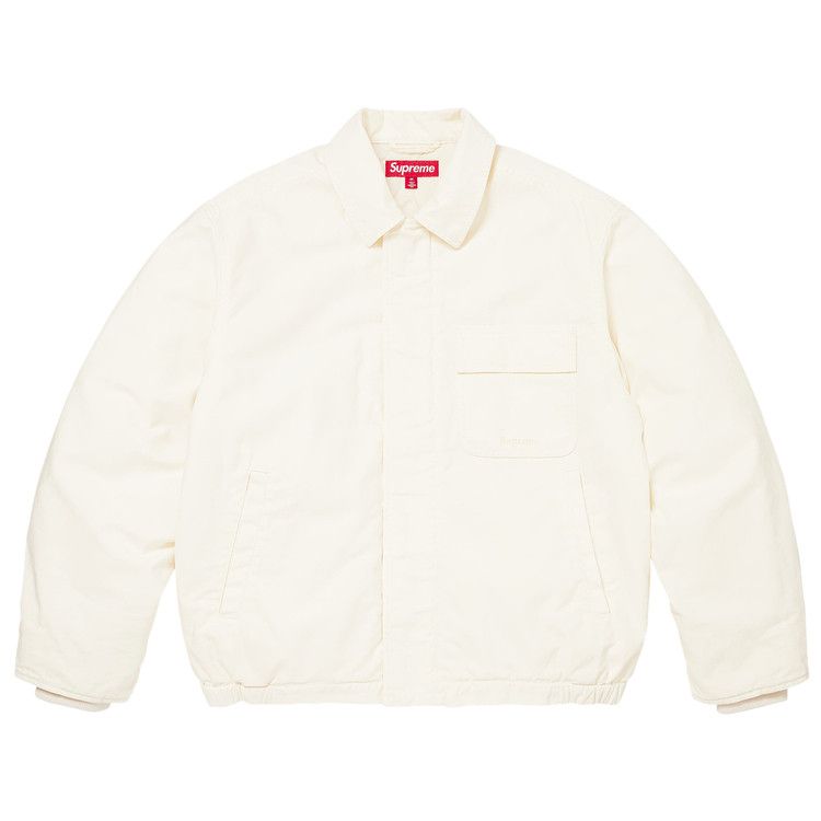 Supreme Cordura Twill Utility Jacket 'White'