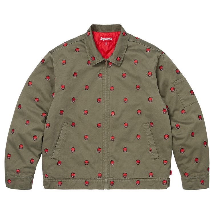 Supreme x Spitfire Work Jacket 'Olive'