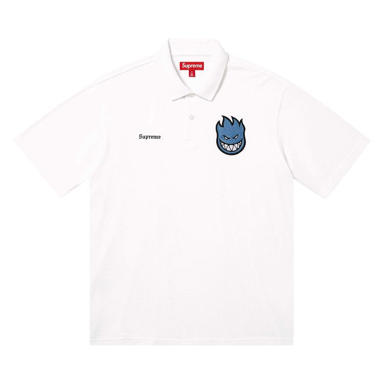 Supreme x Spitfire Polo 'White'