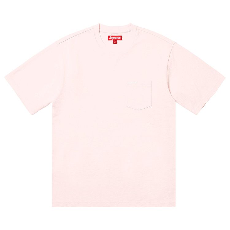 Supreme Short-Sleeve Pocket Tee 'Pink'