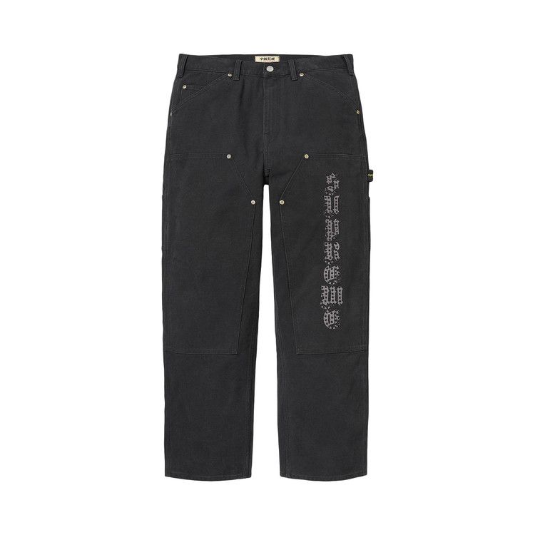 Supreme x The Great China Wall Double Knee Painter Pant 'Black'