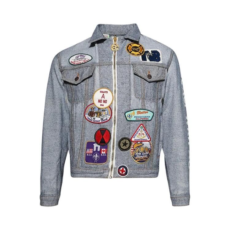 *Better With Age Brogue Reconstructed Reversible Trucker Jacket 'Indigo'