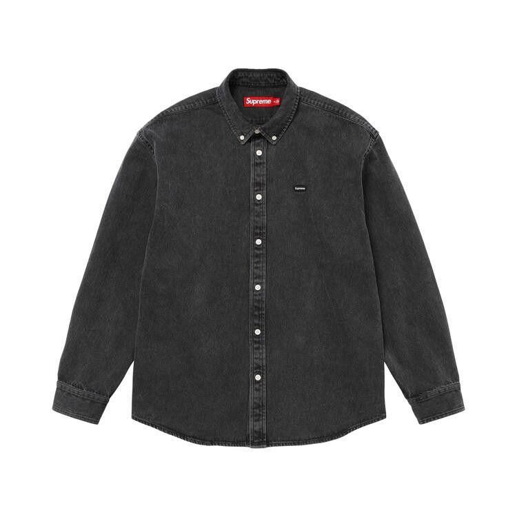 Supreme Small Box Denim Shirt 'Black'