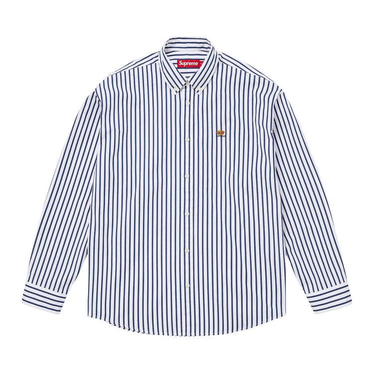 Supreme Stripe Shirt 'White'