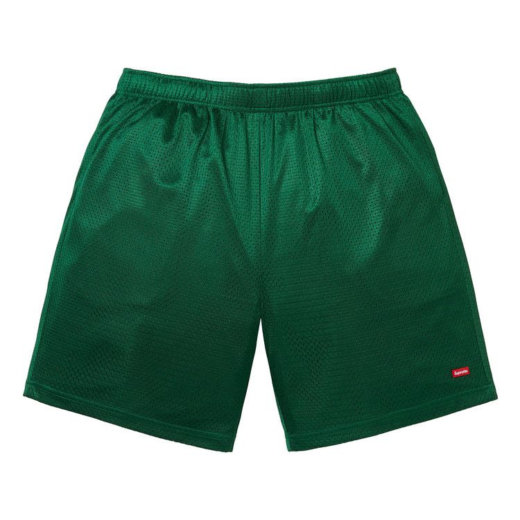 Supreme Small Box Baggy Mesh Short 'Green'
