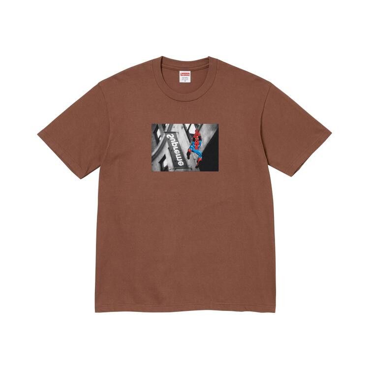 Supreme x Spider-Man Tee 'Brown'