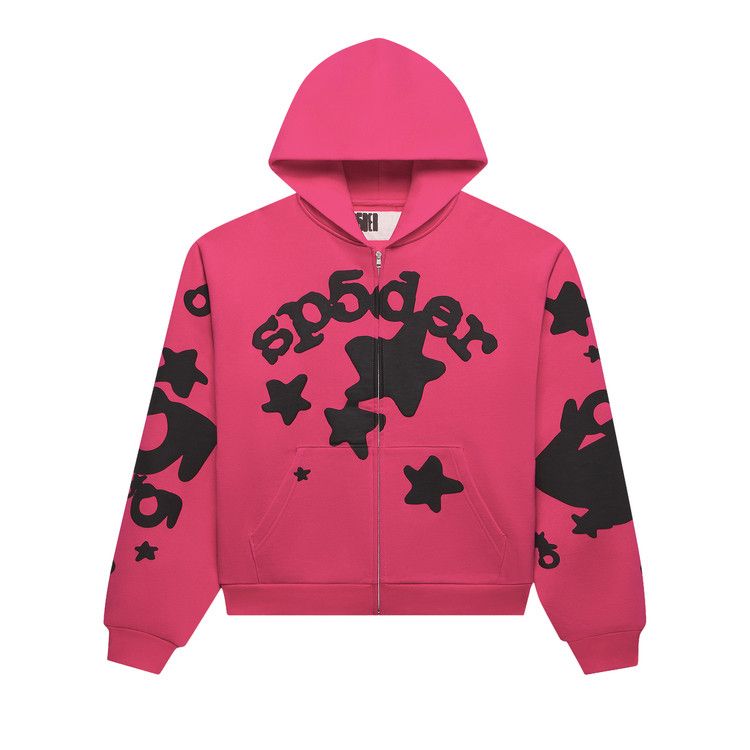 Sp5der Beluga Zip Up 'Pink'