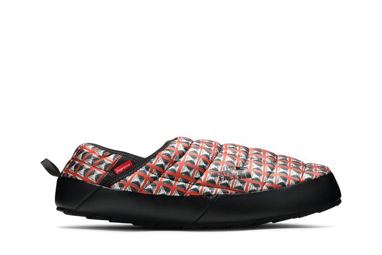 Supreme x The North Face Traction Mule 'Red Studded Print'