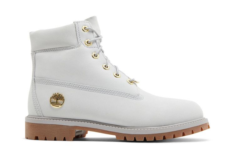 Timberland 6 Inch Premium Boot Junior 'Light Grey Gum'