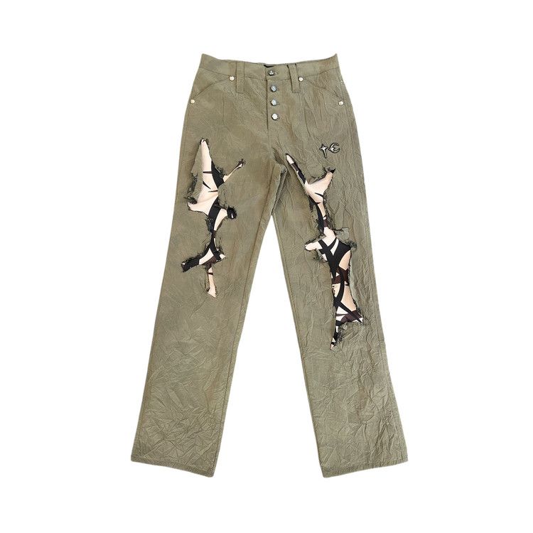 Thug Club Burnt Tribal Camo Pants 'Khaki'